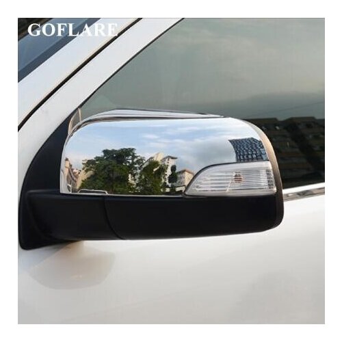 For Ford Ranger T7 Everest Endeavour 2015-2019 Door Side Rearview Mirror Cover Trim ABS chrome Accessories portector stickers