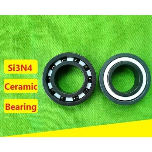 10pcs 6003/6003-2RS/6003 Full Ball 17x35x10 mm Si3N4 full Ceramic bearing deep groove ball bearing 17*35*10mm