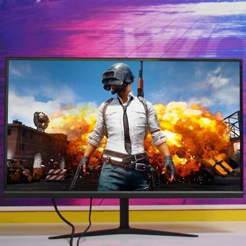 Super Thin Gaming Monitor 24 Inch Frameless 1080P Computer PC Gamer Monitor 144hz