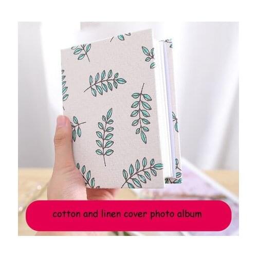 5 inch 6 inch 100 sheets Cloth small clear album photo album album this album insert type family
