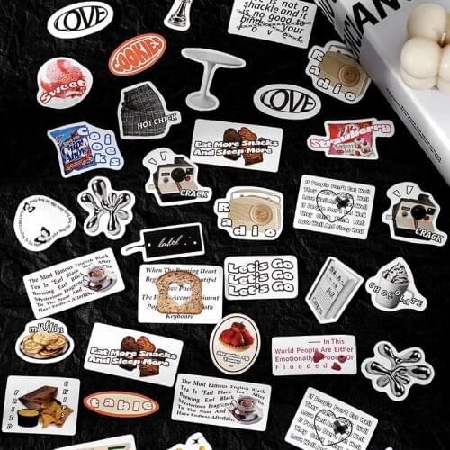 8packs/LOT little things one two three series stationery sticker creative decoration DIY adhesive self adhesive sticker