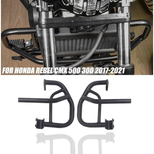 For Honda Rebel CMX 500 300 CMX500 CMX300 2017 2018 2019 2020 2021 Motorcycle Engine Guard Bumper Crash Bar Body Frame Protector