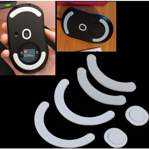 2 Sets/pack Tiger Gaming Mouse Feet Mouse Skate For G403 G603 G703 Laser Gaming Mouse White Mouse Glides Curve