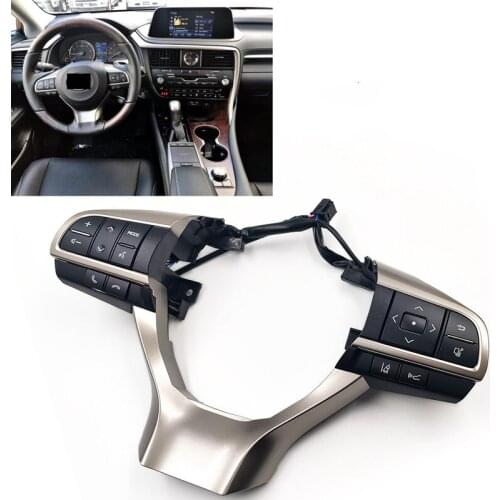 Car Radio Control Button Steering Wheel Media Buttons Switch for 2016-2020 Lexus RX300 RX450 LM LX570 GX