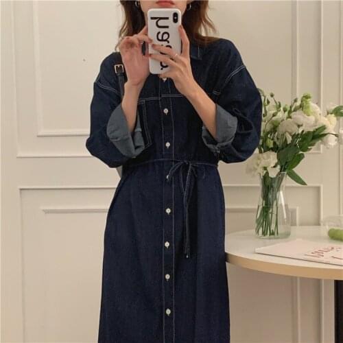 Модные джинсовые платья KOMIYAMA China At AliExpress