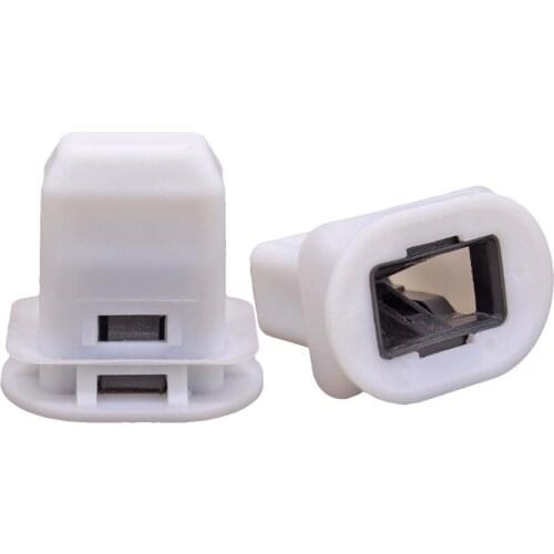 Rear Lower Seat Grommet Set Of 2 Trim Mounting Fasteners Fixing Clip Plastic For Audi A4 A5 A6 A7 Q7 RS7 S5 S6 For Volkswagen