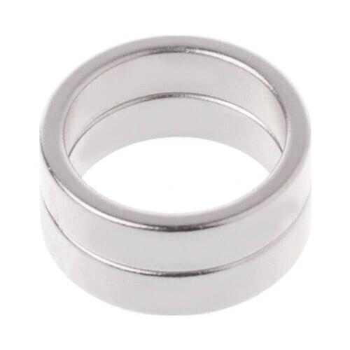 2 Pcs Flashlight Tail Magnet Magnetic Ring 20x16x5mm