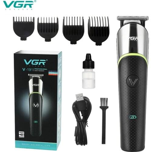 Professional adjustable hair trimmer finishing hair clipper electric hair cutter beard trimer grooming kit cordless barber shop