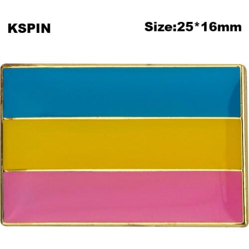Pansexual pride Lapel Pin Flag badge Brooch Pins Badges
