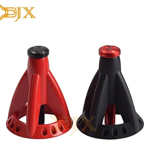 DJX 2PCS Realistic 6T 62-122mm Jack Stands for 1/10 Rock Crawler Car TRX4 UDR KM4 SCX10 90046 D90