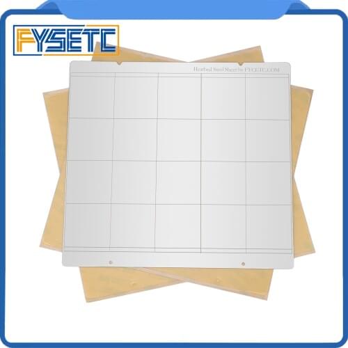 I3 Mk3 Mk52 Spring Steel Sheet Heat Bed Platform 3D Printer Printing Buildplate + 2pcs PEI Sheet For Prusa i3 Mk3 Mk2.5