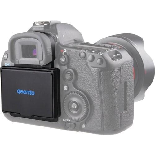 Qeento LCD Screen Protector Pop-up sun Shade lcd Hood Shield Cover for Digital CAMERA CANON 5DIII 5D3 MARK III 3