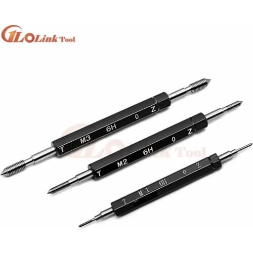 Thread plug gauge M1 M1.2 M1.4 M1.6 M1.7 M1.8 Metric Thread gage M2 M2.2 M2.3 M2.5 M3 M3.5 M4 M5 M6 M7 M8 M9 M10 M11M12M13M14M16