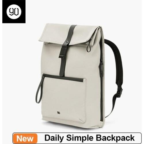 90FUN Daily Simple Backpack Less 20L 15.6inch Laptop Waterproof Computer Bag Fabric Business Campus Casual backpack
