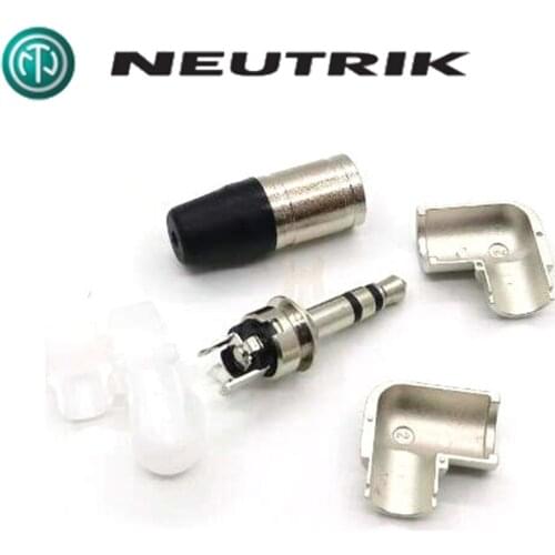 Neutrik NTP3RC bend plug 3.5mm stereo earphone maintenance straight plug small three core plug