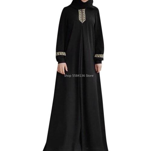 2021 Women Plus Size Print Abaya Jilbab Muslim Maxi Dress Casual Kaftan Long Dress islamic clothing caftan marocain abaya turkey