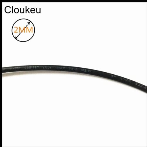 5Meter Black Heat Shrinkable Tube 2mm Inner Diameter Insulation 2MM Heat Shrink Tubing