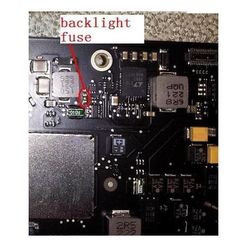 50pcs/lot for MACBOOK AIR A1466 A1465 F9700 / F7700 backlight fuse 0603