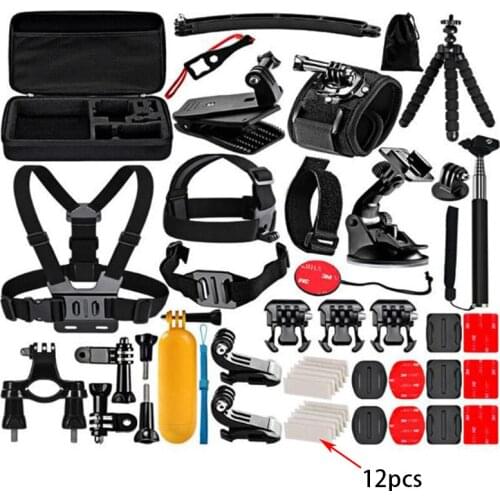 50 in 1 for Gopro accessories chest mounting kit sports camera accessories