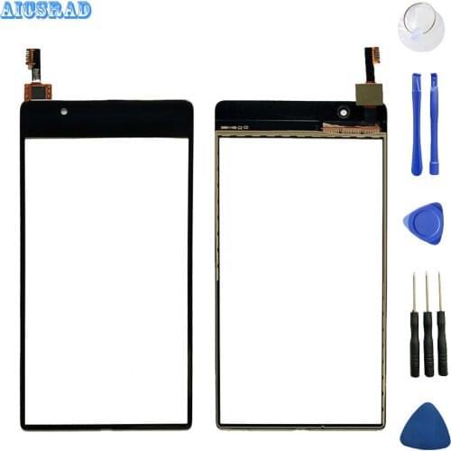 AICSRAD front outer glass For UMIDIGI Crystal Touch Panel Touch Screen Digitizer Sensor Replacement umi crystal + Tools +tapes