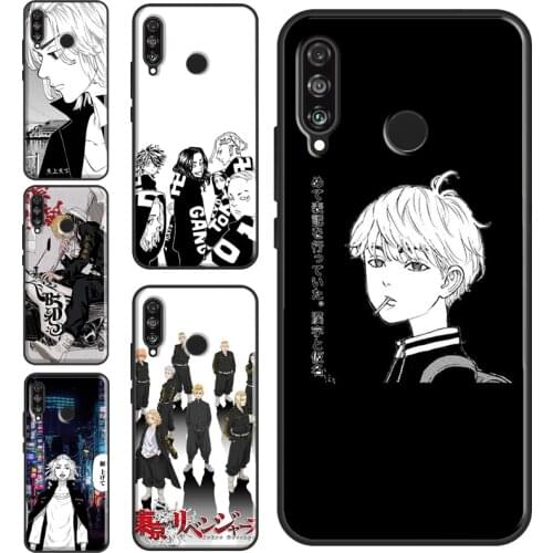 Tokyo Revengers Case For Huawei P30 P40 Lite P20 Pro P Smart 2021 2019 Shell For Mate 20 Lite Back Cover