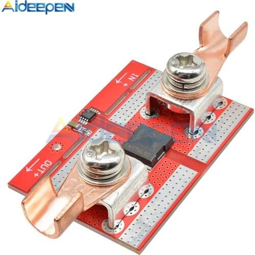 DC 9V-70V 50A High Power High Voltage Ideal Diode Solar Controller Solar Panel Battery Charging Anti-backflow Protection Board