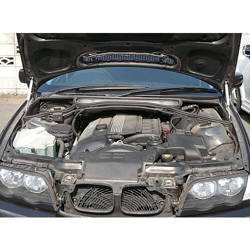 For BMW M3 E46 2000-2007 51237893236 Front Bonnet Hood Modify Gas Struts Carbon Fiber Spring Damper Lift Support Absorber
