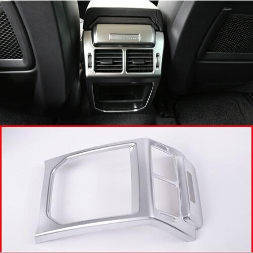 For Land Rover Range Rover Evoque 2012-2017 Car Interior Accessories Rear Air Conditioning Vent Protection Frame Cover Trim
