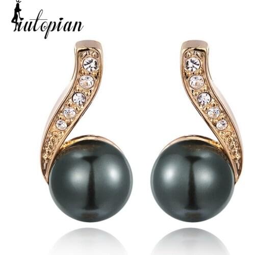 Iutopian Elegant New Arrival Drop Earrings Made With Austrian Crystal Stellux High Quality #RG84859