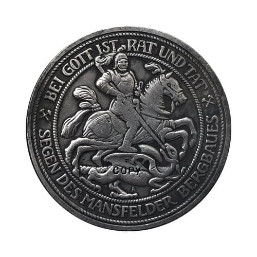 German 1915 3 Mark coin copy 33mm