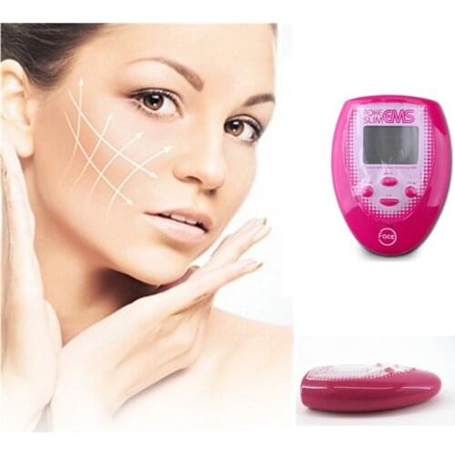 Slimming Lifting Face Massage Tens Unit Therapy Massager Machine Electrode Pads Nerve Muscle Stimulator