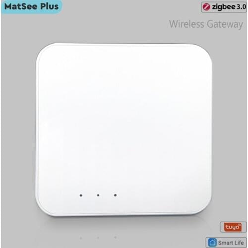 Tuya ZigBee 3.0 Smart Home Gateway Wireless Hub Bridge Mesh Smart Life ZigBee Subdevice Control Works with Google Home Alexa