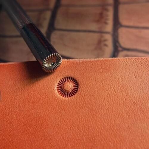 Alloy material Plant seed pattern-Hand-work unique design leather working tools carving punches stamp craft tools