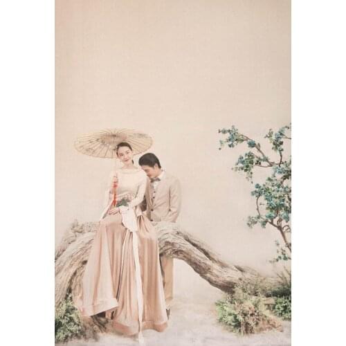 TR chinese style big old tree wedding custome Photography Backdrops photo background for photo studio Fotografia