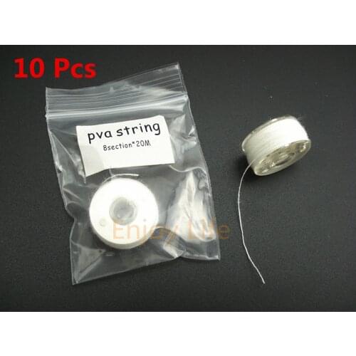 10 bags*20m PVA String Line For Tie Pva Mesh &Bag Carp Fishing Boillie Baiting Hair Rig Fishing Lure Bait