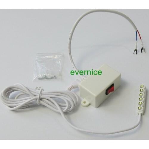 220V 6 Led Magnetic Base Sewing Machine Light Lamp for Singer, Consew Brother