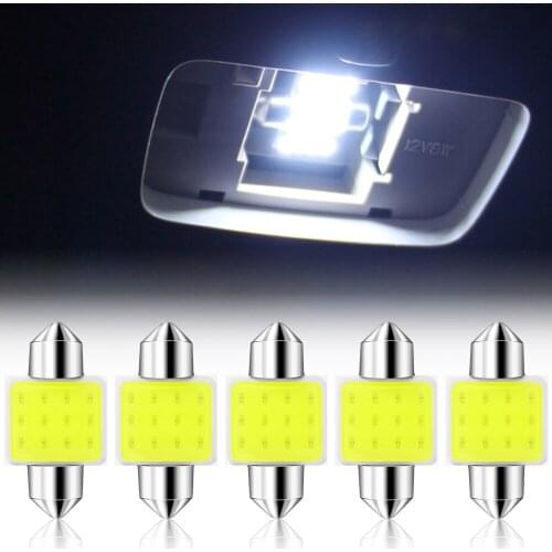 31mm Car LED Interior Reading Lamp Dome Lights Plate lamps For Citroen C4 C1 C5 C3 C6 C-ELYSEE VTS Picasso Saxo