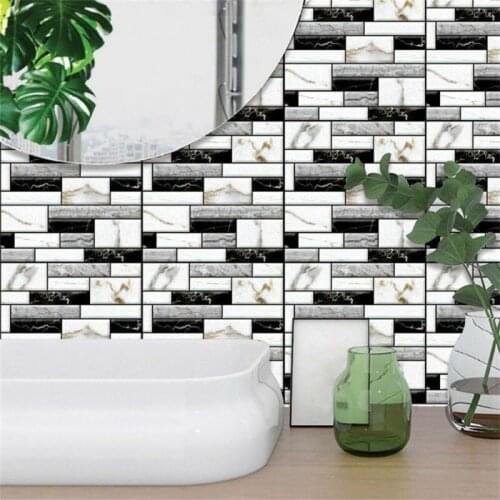 3D Waterproof DIY PVC Removable Brick Wall Sticker Self Adhesive Fashion Modern Sticker Home Decor High Quality