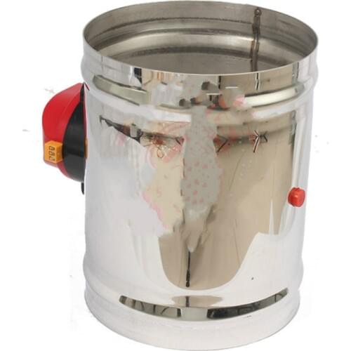 51-400mm 201SS air solenoid valve electric air duct motorized damper valve for ventilation pipe check valve 220v 12v 24v