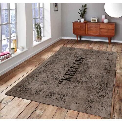 KEEP OFF 7 Classic Patterned Carpet , Fan Carpet Non Slip Floor Carpet,Teens Carpet,Area Rug