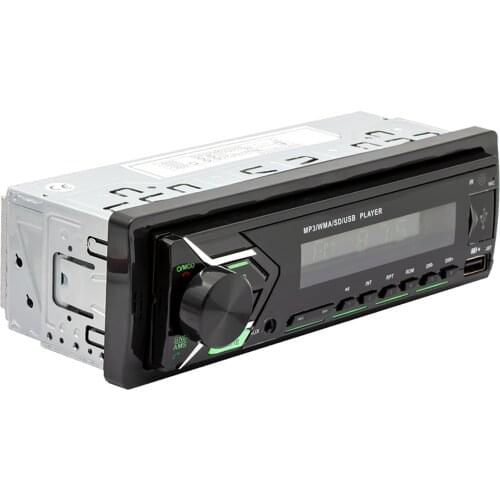 Bluetooth Car Stereo Media Receiver Hands-Free Calling Support CD USB Port