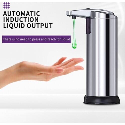 Soap Dispenser Touchless High Capacity Automatic Soap Dispenser Equipped for Bathroom Kitchen Electric Automatic Soap Dispenser