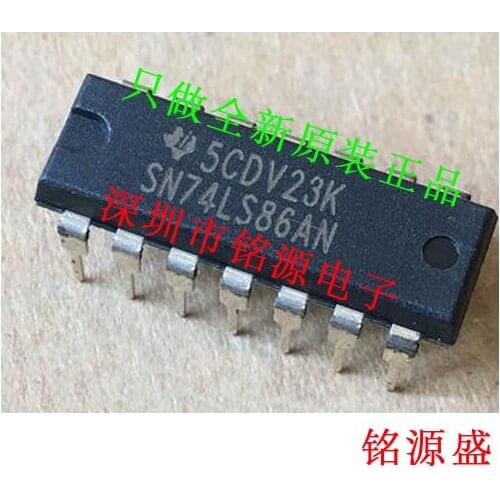 Free Shipping SN74LS86AN 74LS86 DIP14