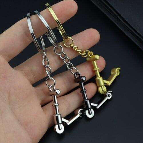 3D scooter keychain key ring innovative key chain key holder high quality portachiavi chaveiro llaveros hombre bag charm