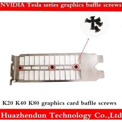NVIDIA Tesla Series K20 K40 K80 Graphics Card Blank Bezel Screws 100pcs Free Shipping
