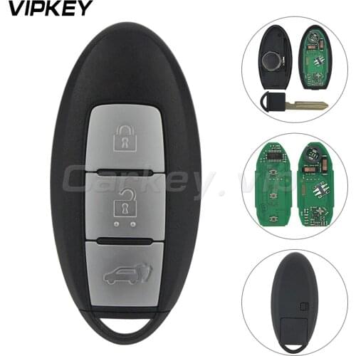 Smart key 3 button 433.9mhz S180144104 for Nissan Qashqai X-Trail SUV key for Nissan keyless entry key remtekey