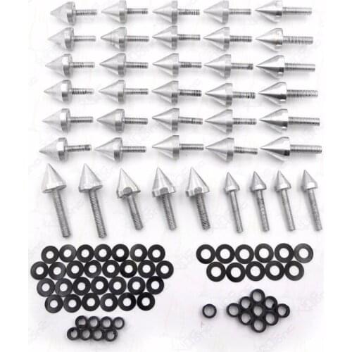 Motorcycle Sportbike Fairing Bolts Kit Screws Pack For Yamaha YZF-R6 YZF R6 YZFR6 2003-2007, YZF-R6S YZF R6S 2006-2010