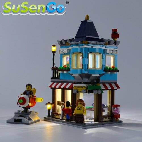 SuSenGo LED Light kit For 31105 Creator Townhouse , (Model Not Included)