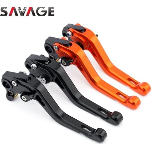 Short Brake Clutch Lever For 690 Supermoto/DUKE/SMC/R, 640 LC4 SUPERMOTO/DUKE II Motorcycle Accessories CNC Adjustable