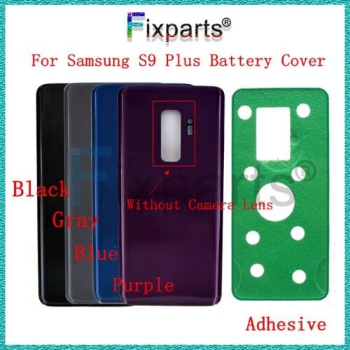For Samsung Galaxy S9/S9 Plus Battery Cover Door Rear Glass Housing Case Replacement For Samsung S9/S9 Plus Back Cover